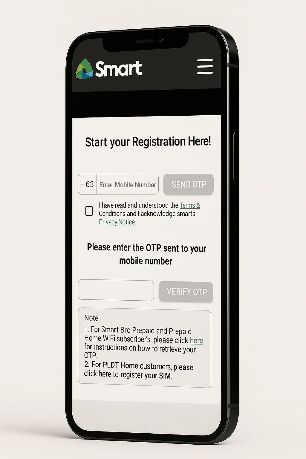 Smart Sim Registration 2